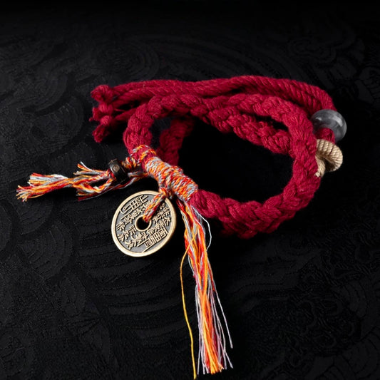 Tao Charm Wealth-attracting Red String