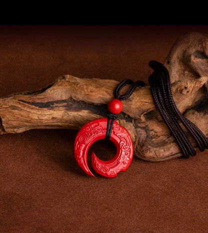 Xuanrui Cinnabar Fortune Protection Pendant